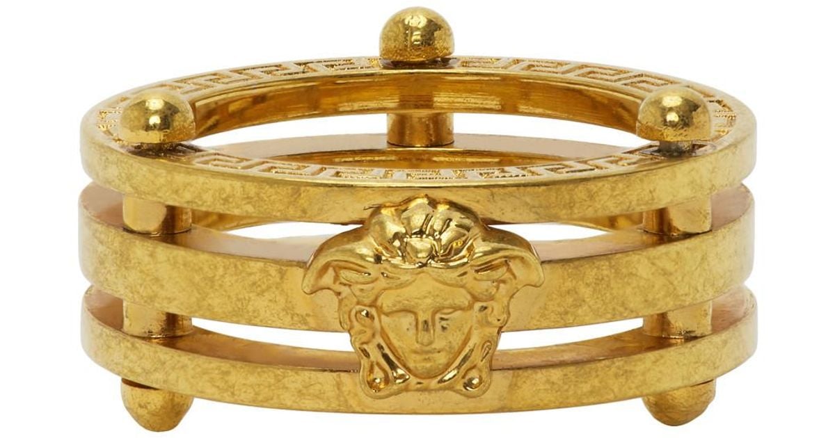 ssense versace ring