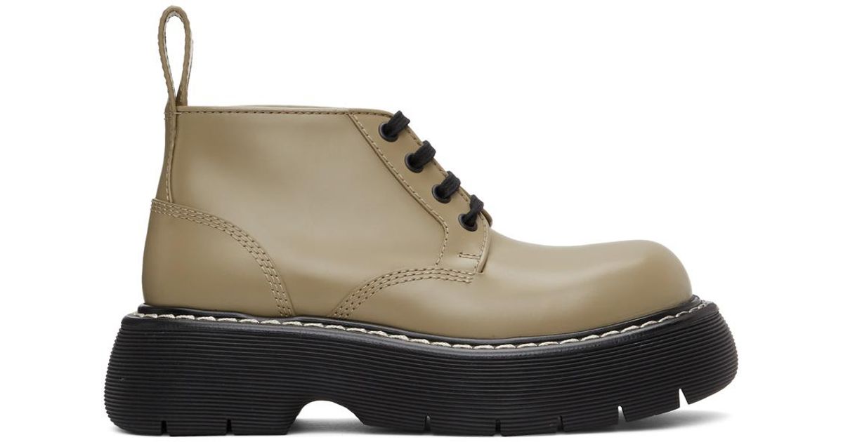 Bottega Veneta The Bounce Lace-up Boots 