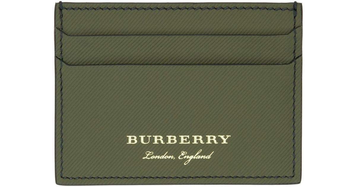 burberry mens card wallet