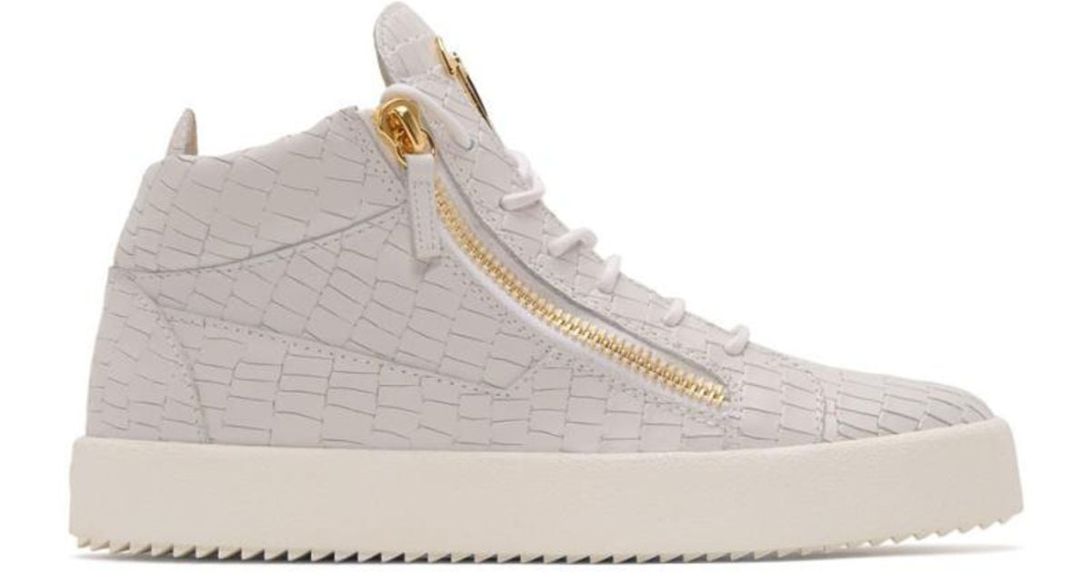 giuseppe zanotti croc sneakers