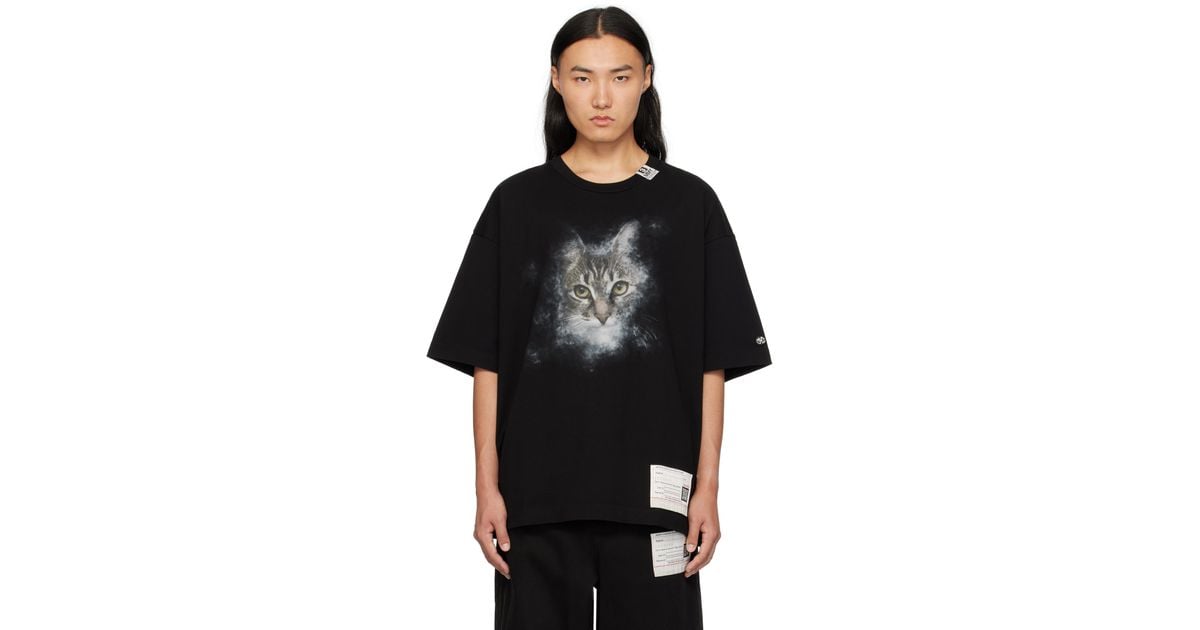 【MaisonMIHARAYASUHIRO】CatPrinted T-shirt Maison MIHARA YASUHIRO ONLINE STORE（ミハラヤスヒロオンライン