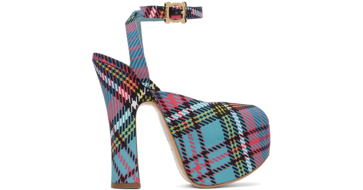 Vivienne Westwood Multicolor Vargas Elevated Heels in Blue Lyst UK