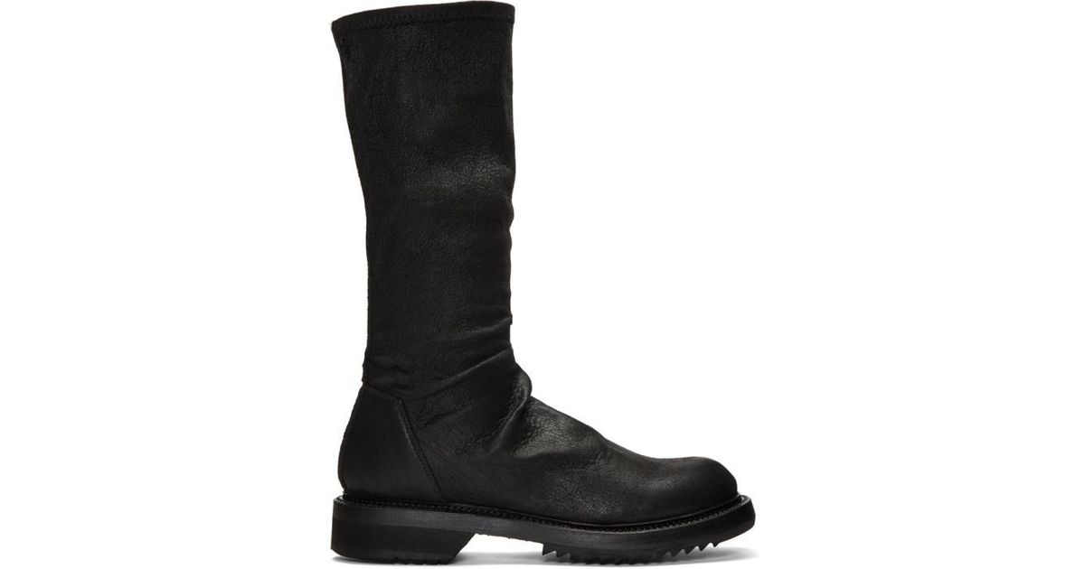 rick owens sock boot