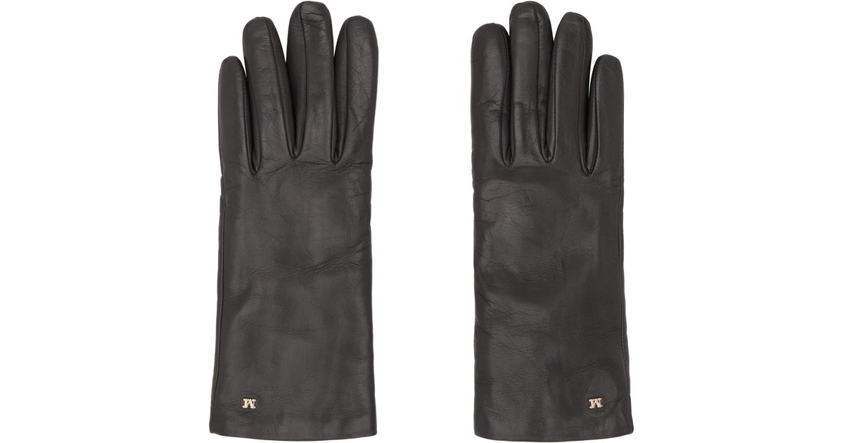 Max Mara - Woman - Grey - Gloves