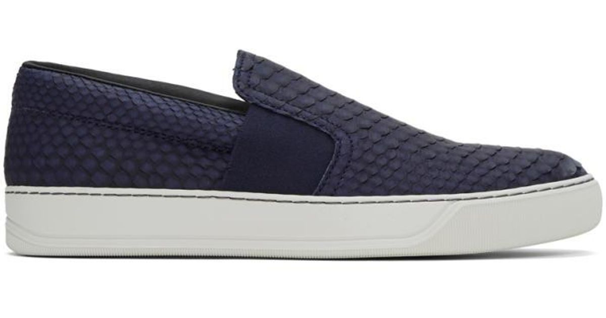 lanvin slip on