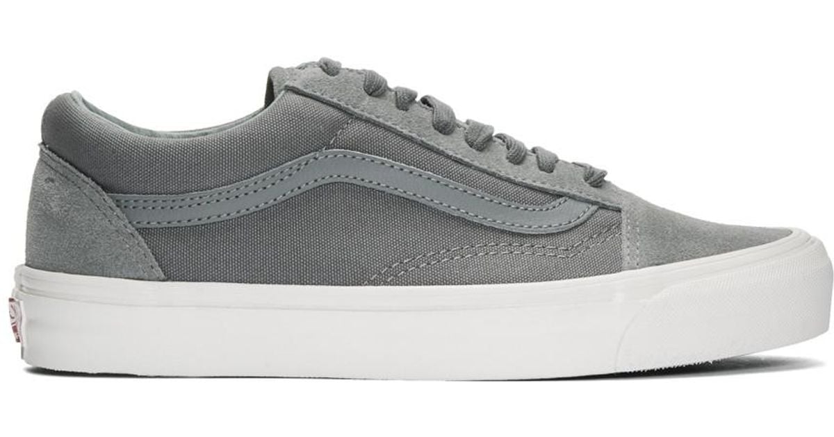 vans suede grey old skool