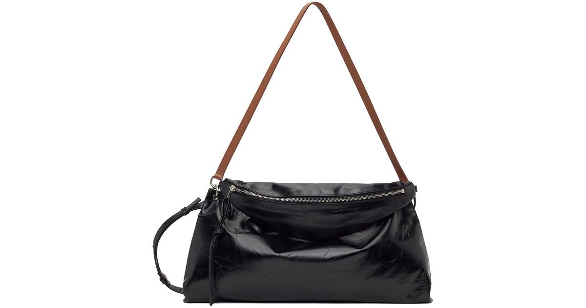 Jil Sander Twin Crossbody Bag in Black for Men | Lyst
