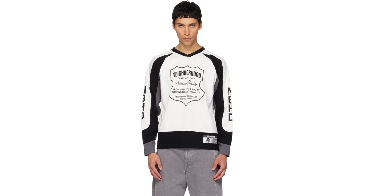 Neighborhood Hockey Ls T-Shirt in Black for Men | Lyst Canada