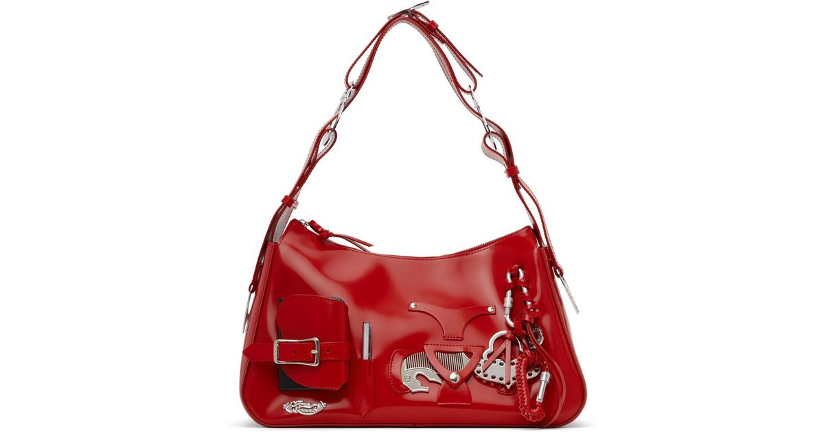 Chopova Lowena Sofia Bag in Red | Lyst UK