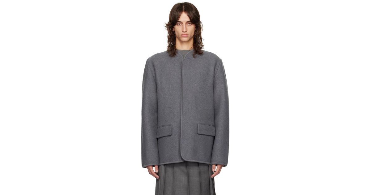 Rier Walker City Jacket in Gray for Men | Lyst Rier Walker City Jacket in Gray for Men | Lyst