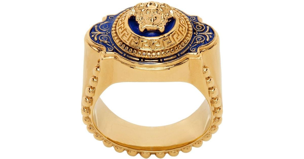 Versace ring hotsell ssense