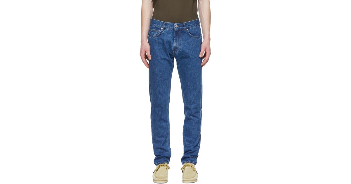 Norse Projects Denim Slim Jeans in Blue for Men | Lyst