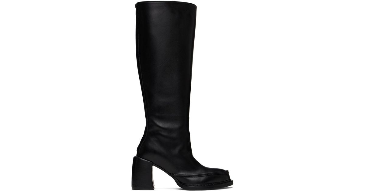 Ann Demeulemeester Donna Boots in Black | Lyst