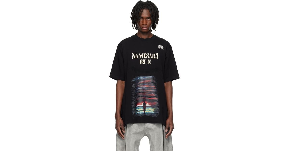 メンズ NAMESAKE ブラック Collins Rowing Tシャツ ブラック | Lyst