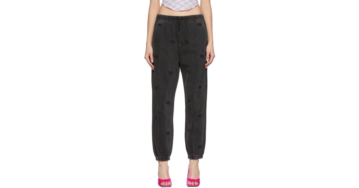 alexander wang jogger jeans