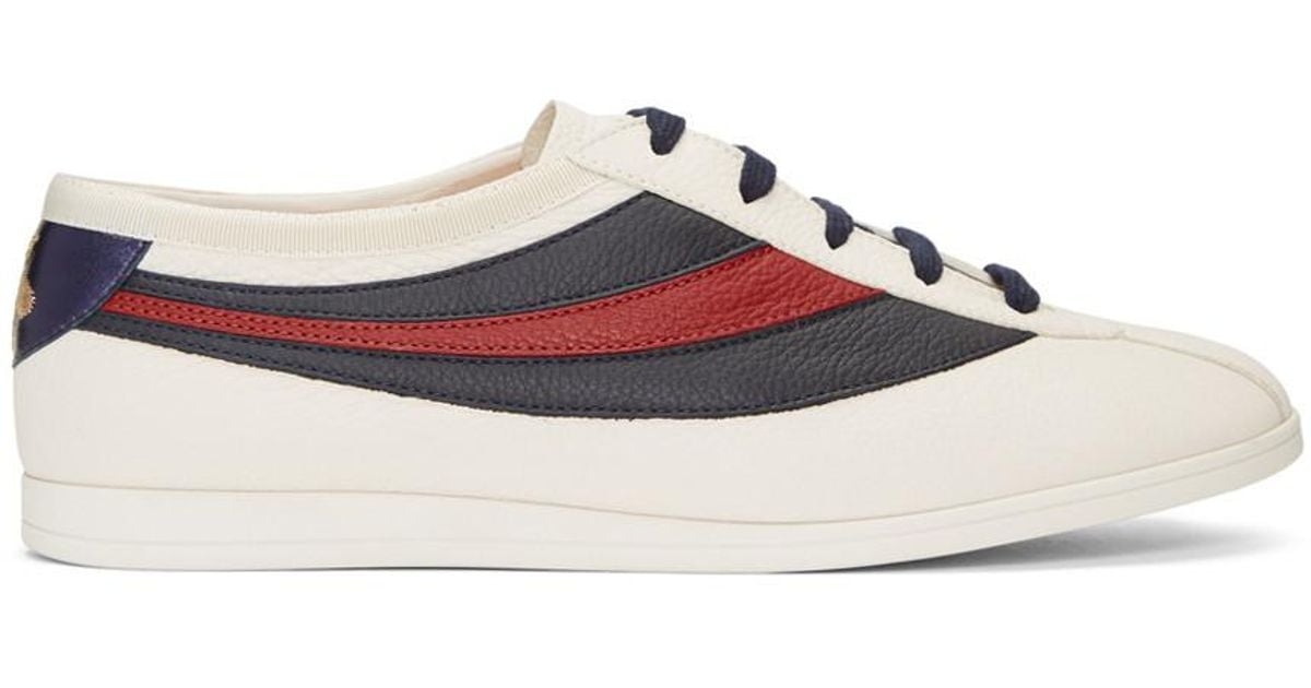 Gucci Off-white Competition Sneakers for Men | Lyst