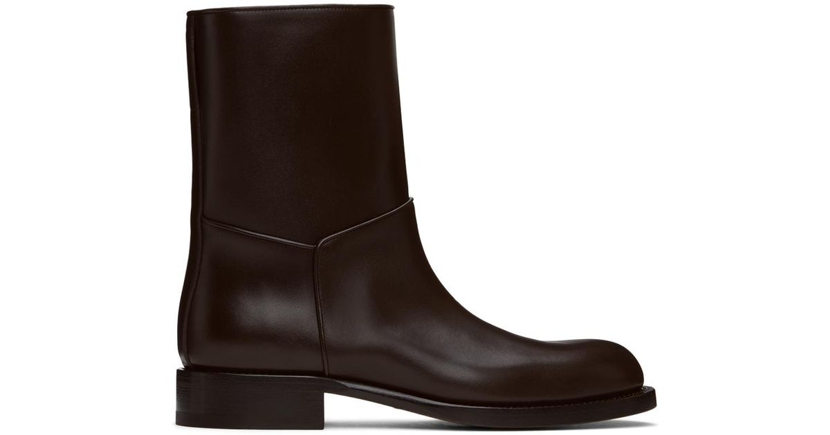 Nobilis Practical Boots in polished calf leather
