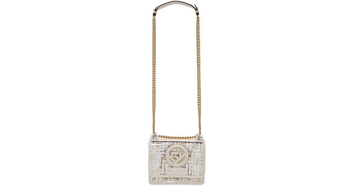 Fendi white clear bag new arrivals