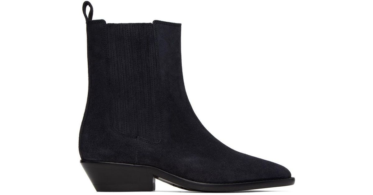 isabel marant dernee boots black