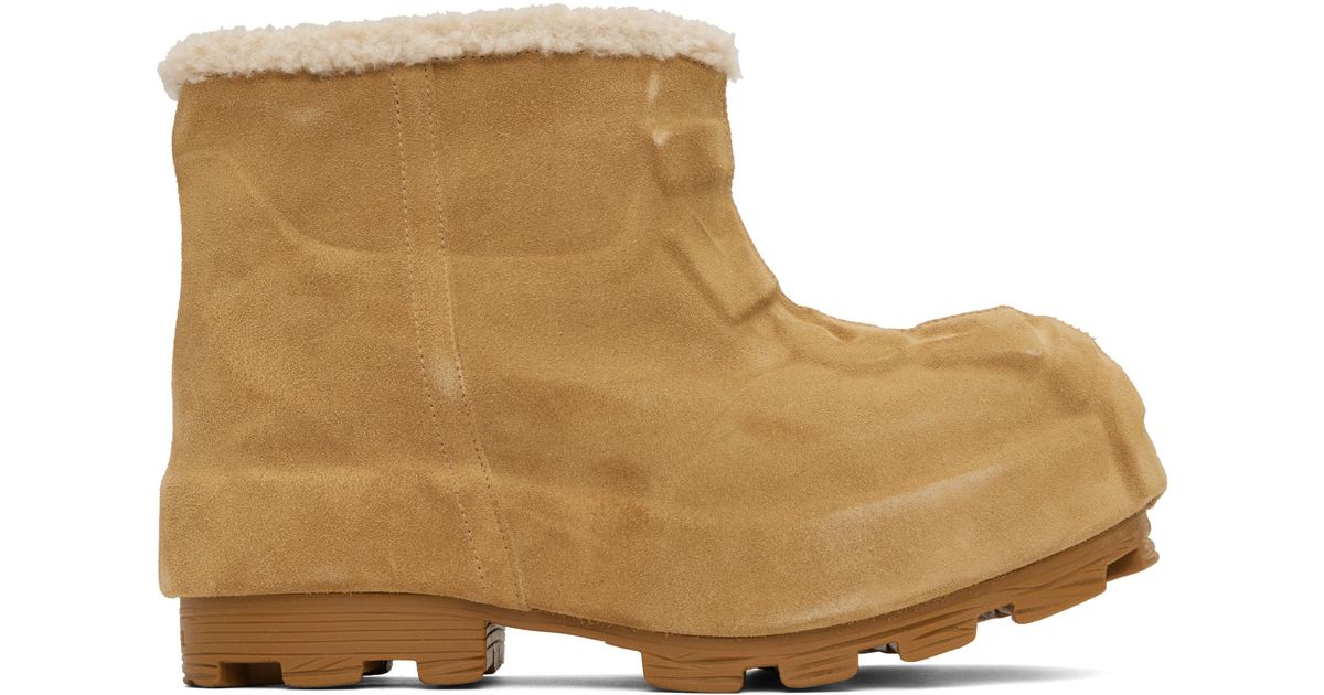 DIESEL Tan D-Hammer Ch Md Boots in Black for Men | Lyst