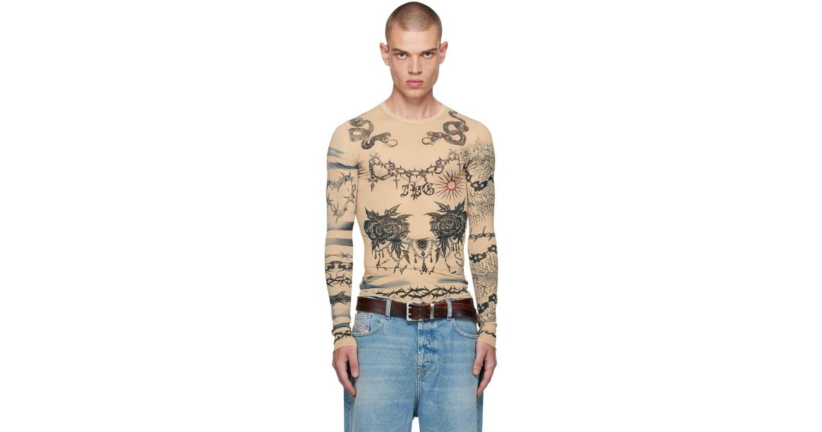 gaultier tattoo shirt