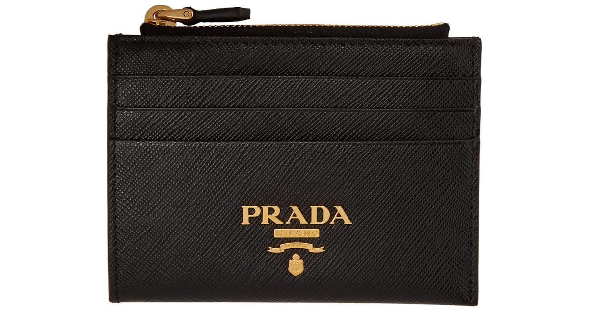 prada card holder wallet