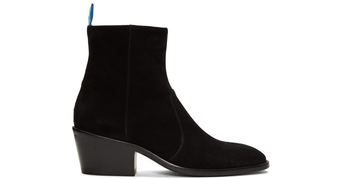 acne studios suede boots