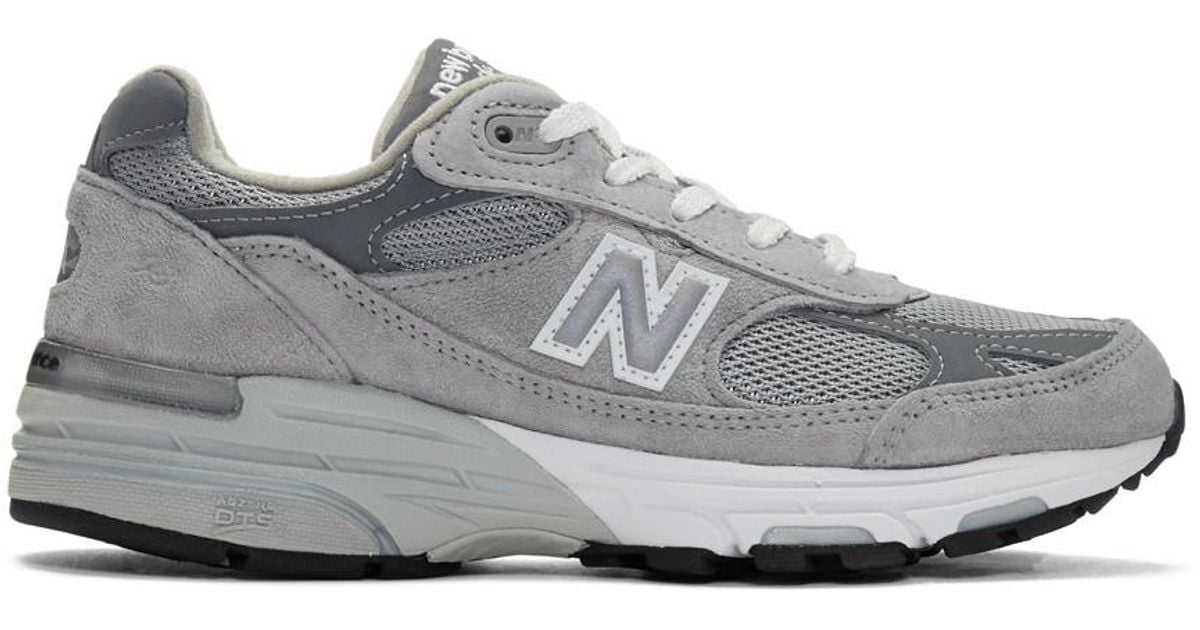 New Balance Grey 993 Sneakers in Grey Lyst Australia