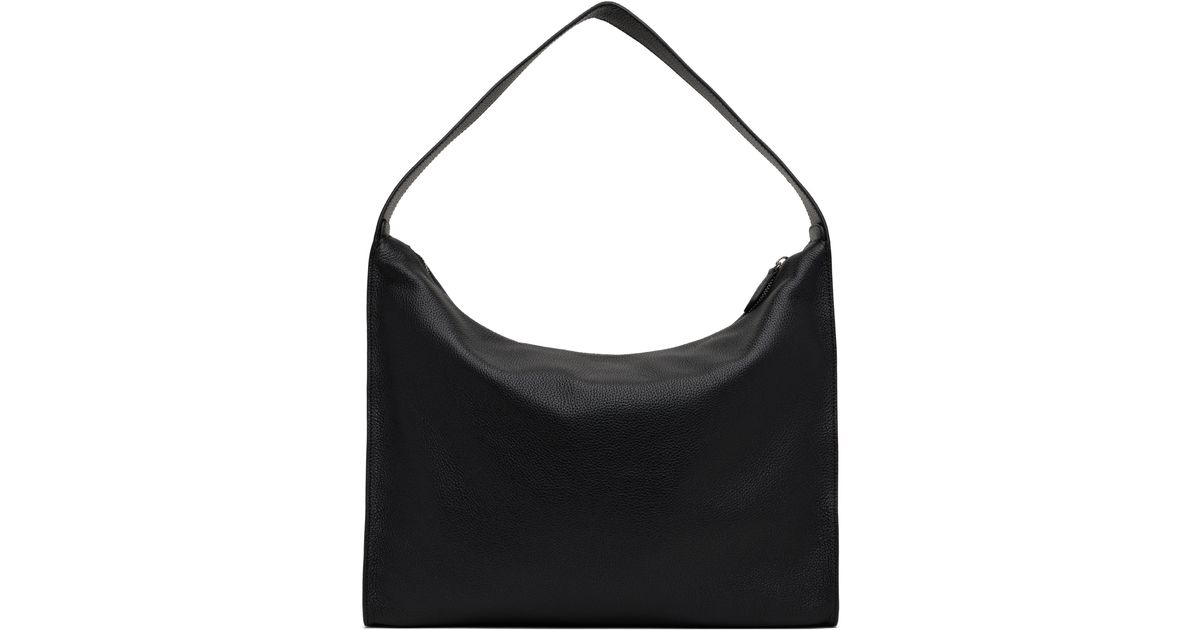 NOTHING WRITTEN Pibi Leather Bag in Black | Lyst