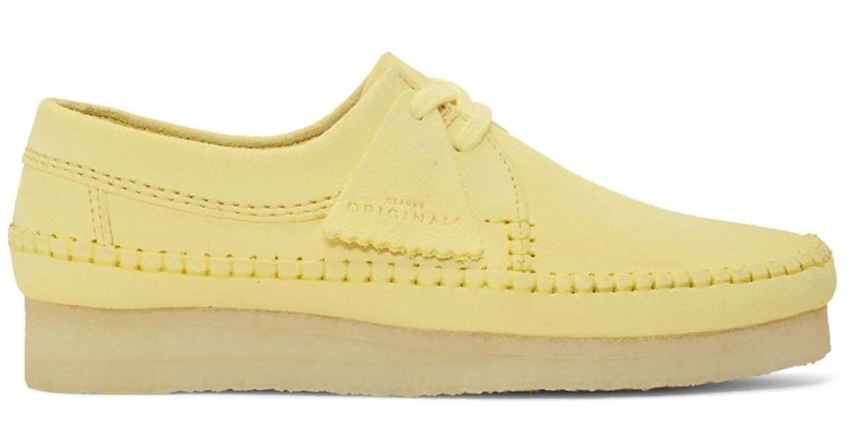 yellow weaver clarks