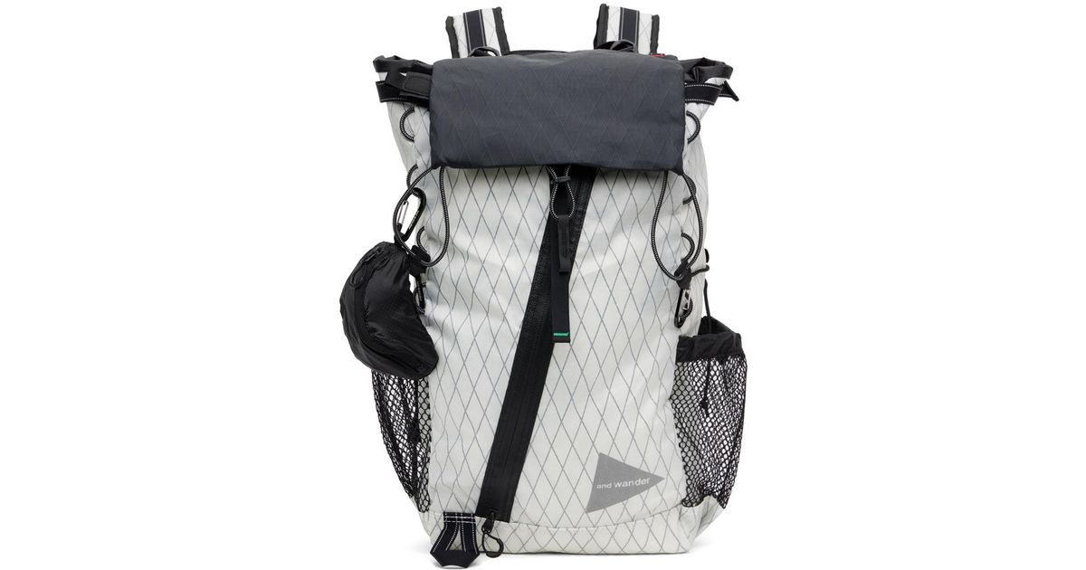 And Wander – X-Pac 30L Backpack Off White