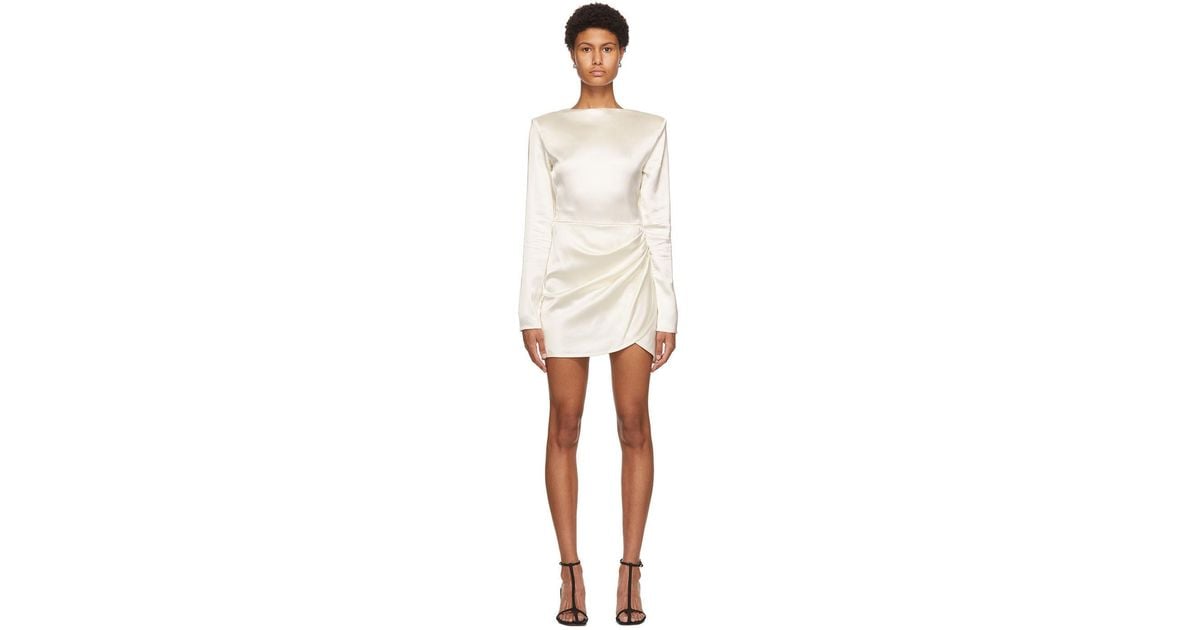 GAUGE81 Synthetic Barbosa Dress in White | Lyst
