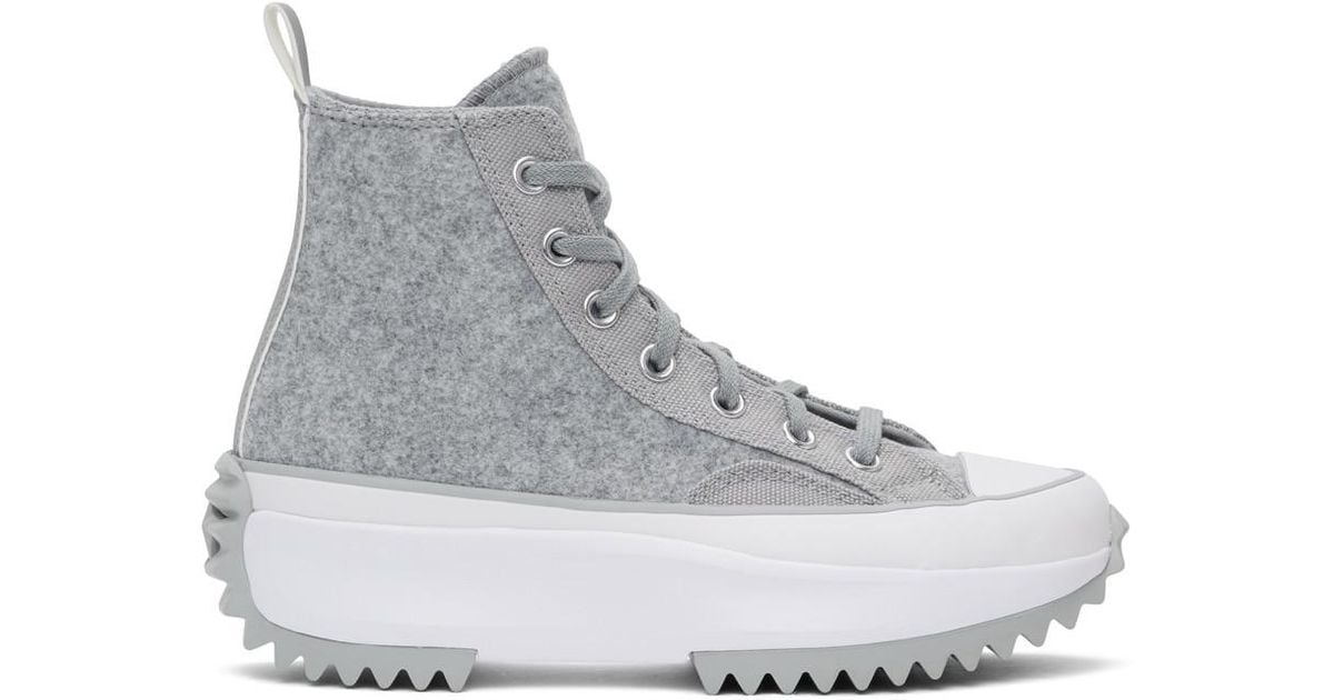 run star hike canvas platform sneakers
