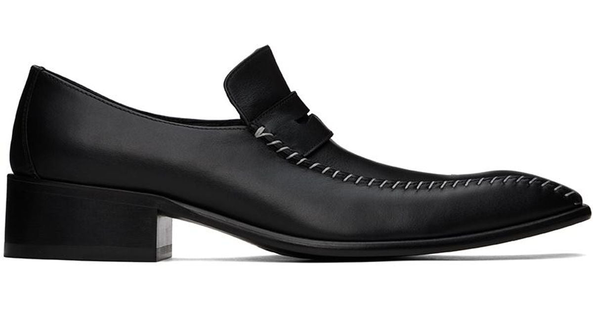 Martine Rose Snout Stitch Loafers in Black for Men | Lyst UK
