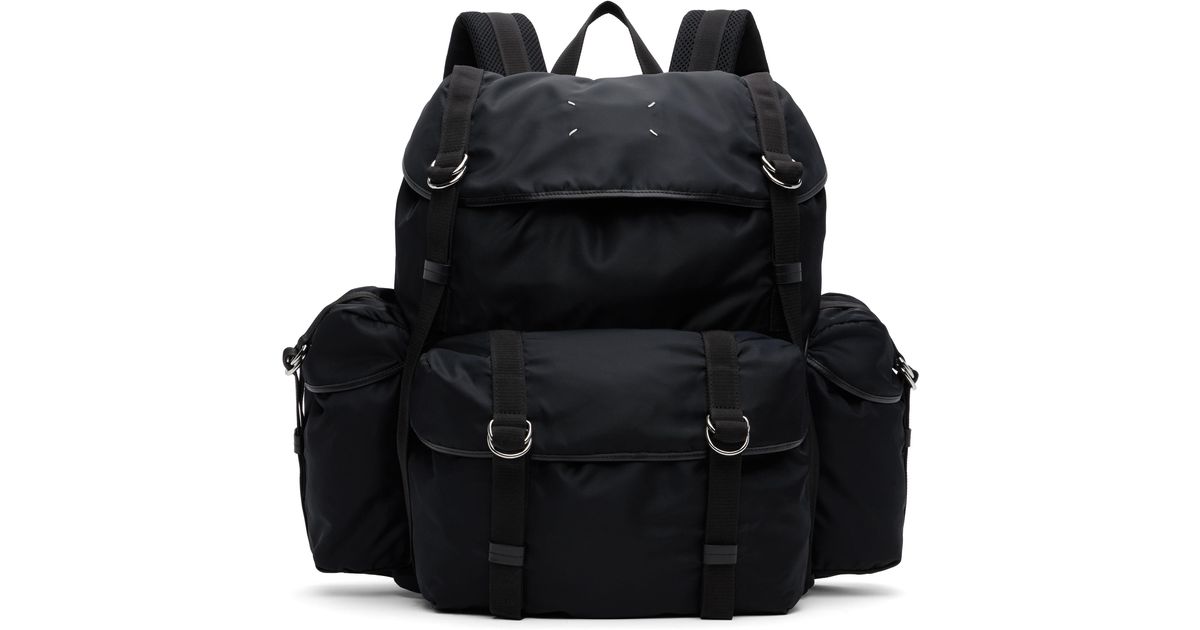 Maison Margiela High Tech Xl Backpack in Black | Lyst
