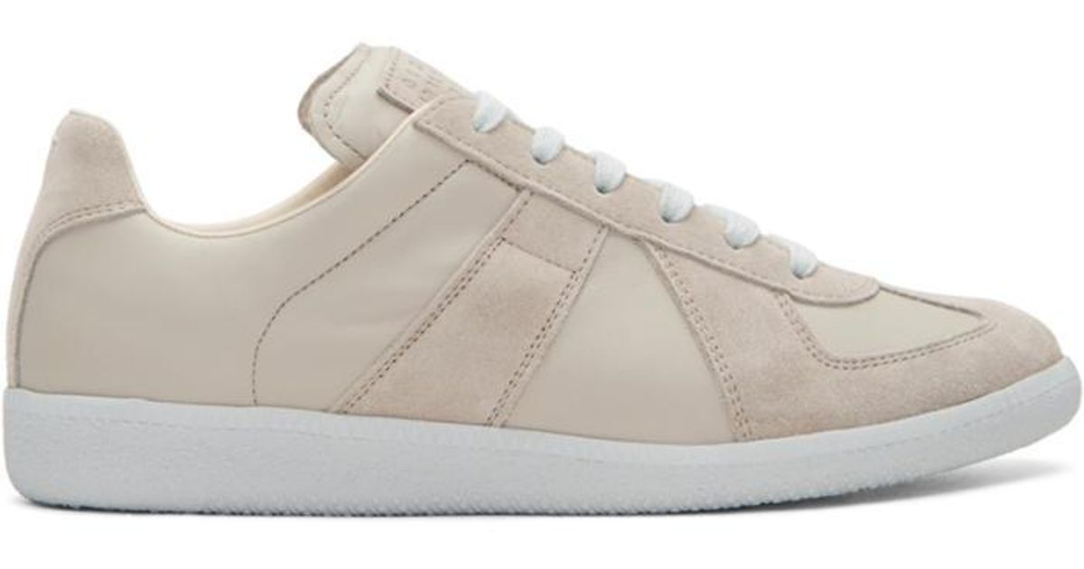 margiela replica beige