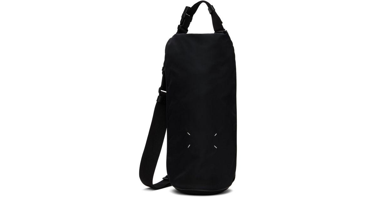 メンズ Maison Margiela High Tech Roll Up バッグ ブラック | Lyst