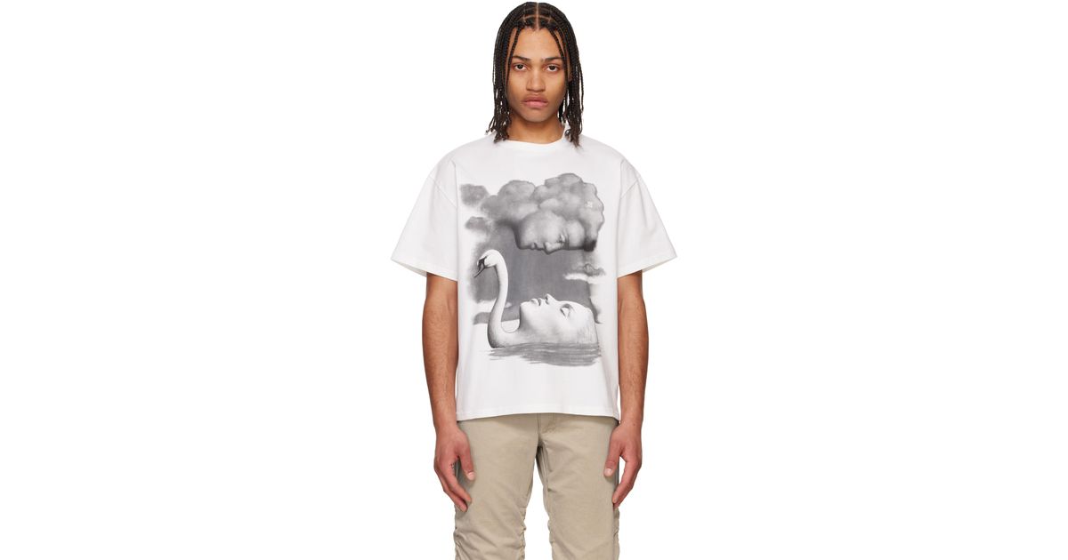 MISBHV La Donna Del Lago T-Shirt in White for Men | Lyst UK