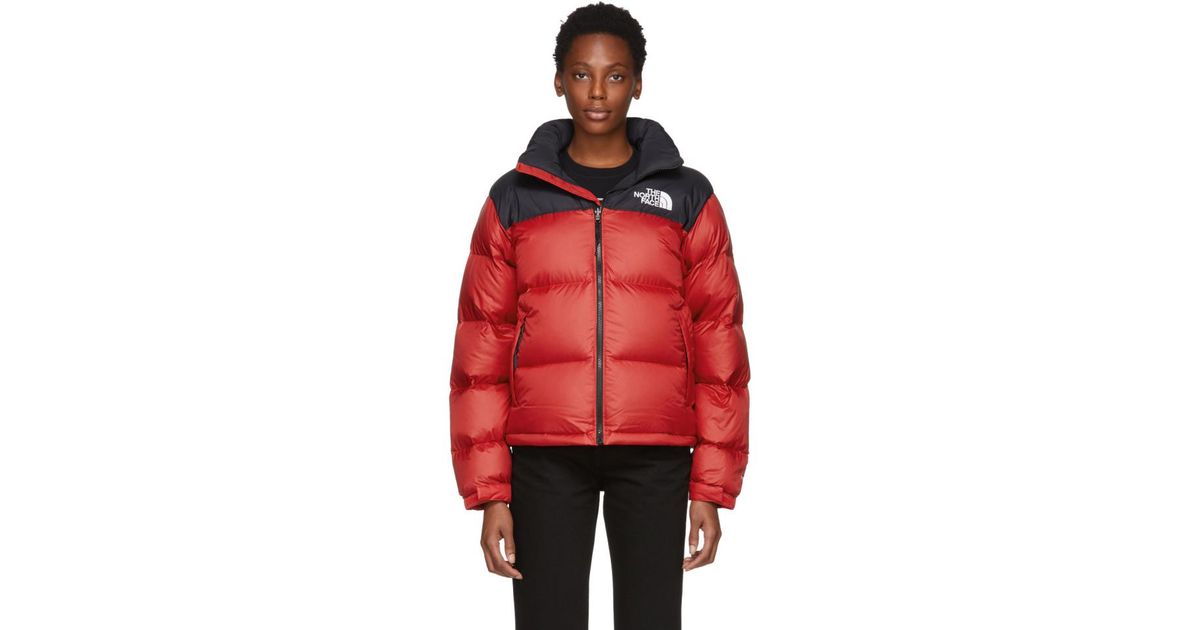 The north face nuptse 1996 jacket red clearance