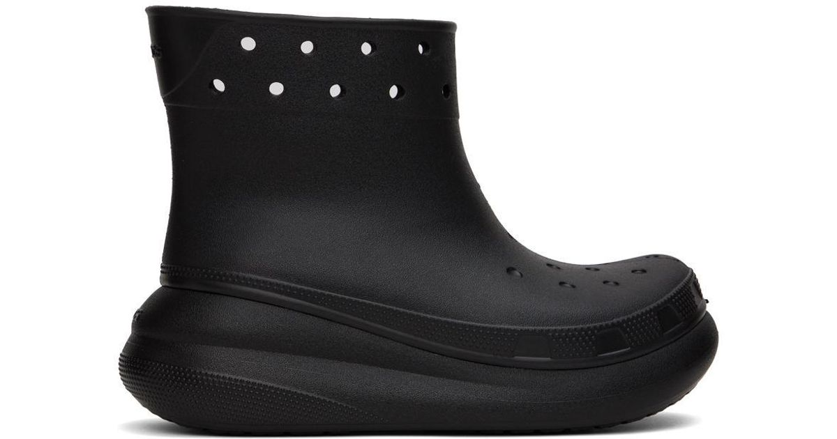 Crocs™ Crush Boots in Black for Men | Lyst