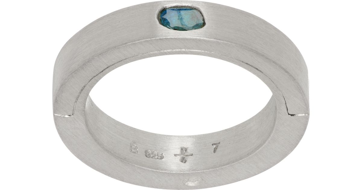 Parts Of 4 Sistema Ring in Metallic for Men | Lyst UK