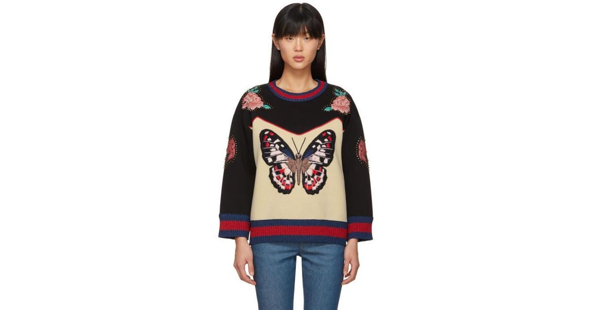 gucci butterfly hoodie