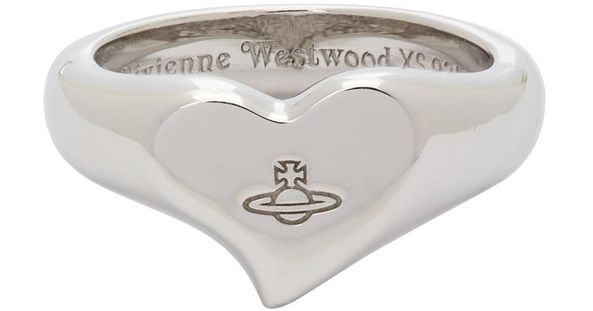 Vivienne Westwood Silver Marybelle Ring in Metallic for Men | Lyst