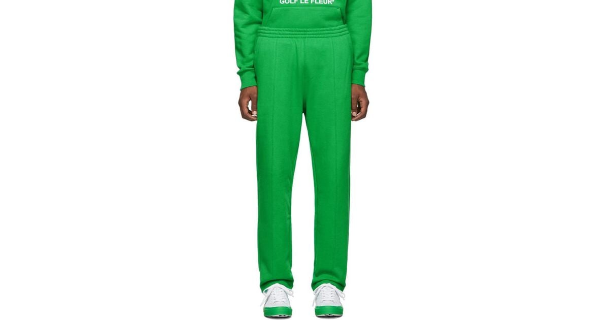reagere Charlotte Bronte pulsåre Converse Green Golf Le Fleur* Edition Terry Lounge Pants for Men | Lyst