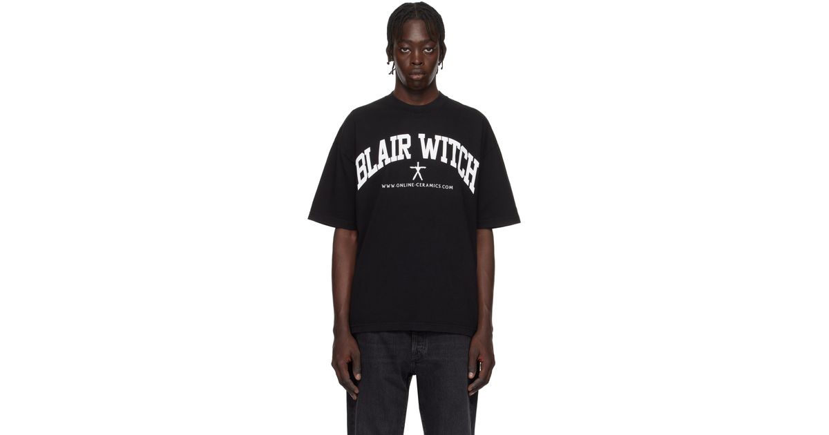 ONLINE CERAMICS The Blair Witch 'Nobody Is Here To Help You' T