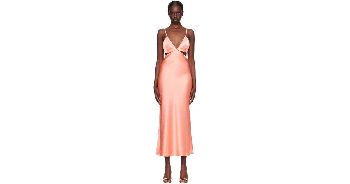【関税込み】BEC + BRIDGE オレンジ Veronique マキシドレス Bec + Bridge Veronique Gown in Coral | REVOLVE