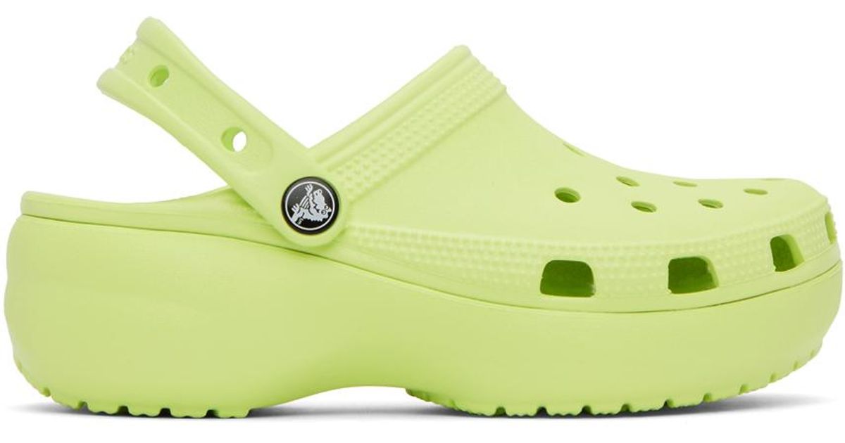 Crocs™ Classic Platform Clog in Black Lyst UK