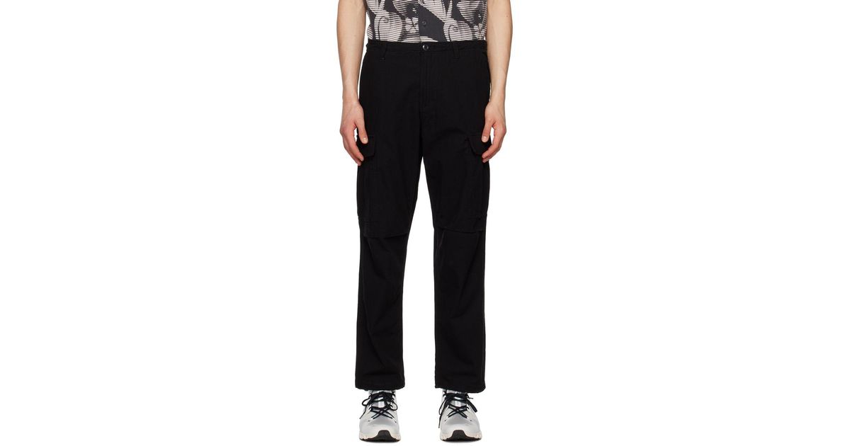 Corridor NYC Pleated Cargo Pants in Black for Men | Lyst