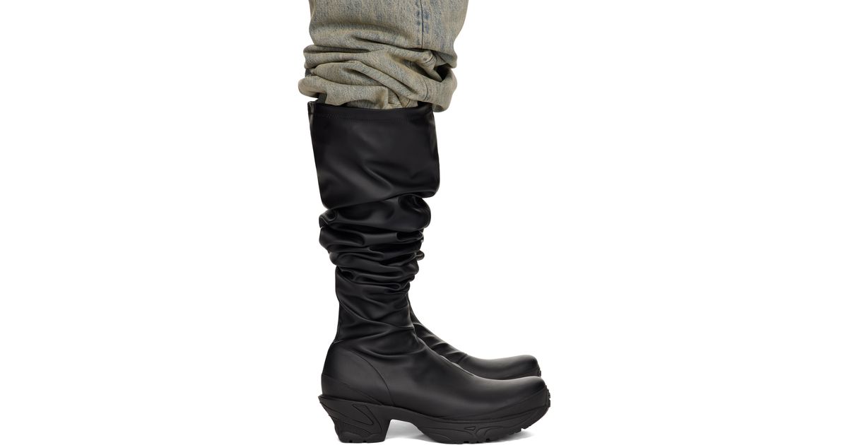 UNTITLAB® Vertigo Legging ブーツ untitlab Vertigo Legging Boots in Black for Men | Lyst