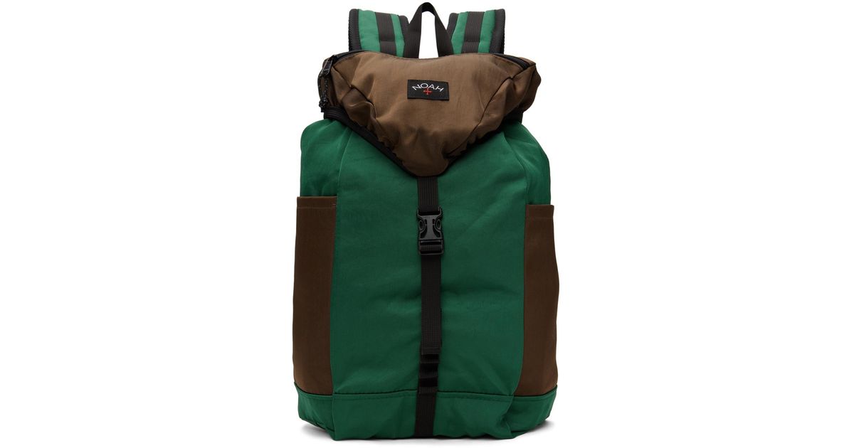 Noah Noah NYC Top Loading Backpack Bag Lime Green | Grailed
